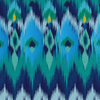 Abbott Lunch Napkins 20pk - Peacock Feather Design - Little Painter Art | Exploring the Endless Possibilities of Art Cheap