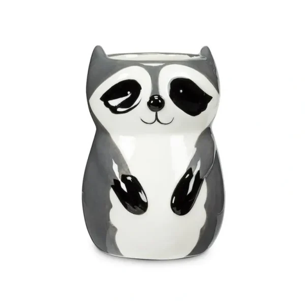 Abbott Sitting Raccoon Planter/Vase - Little Painter Art | Exploring the Endless Possibilities of Art Cheap