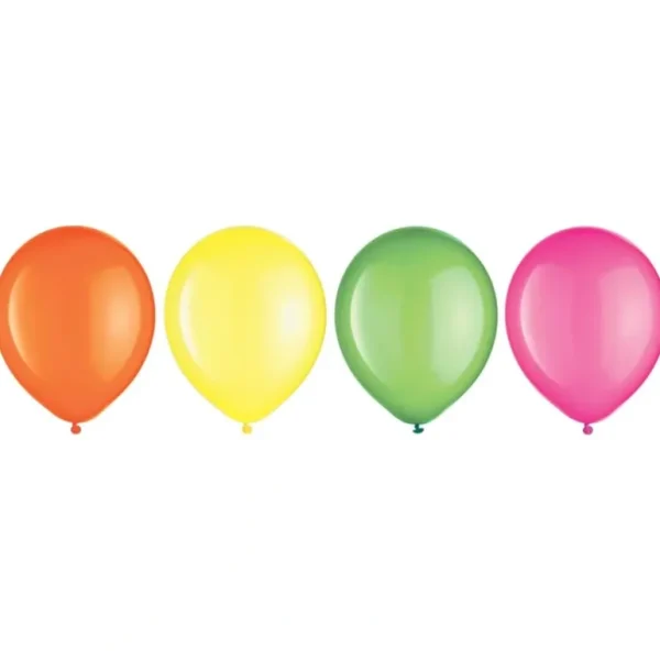 Amscan Balloons 15pk Neon Colours - Little Painter Art | Exploring the Endless Possibilities of Art Best Sale