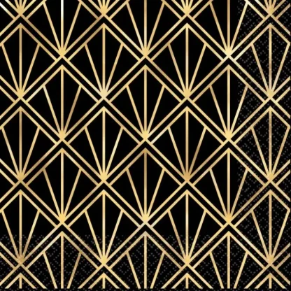 Amscan Glitz & Glam Hot-Stamped Lunch Napkins 16pk - Little Painter Art | Exploring the Endless Possibilities of Art Best