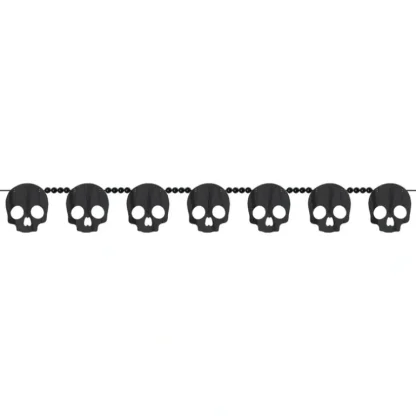 Amscan Halloween Decor - Wood Skull Garland - Little Painter Art | Exploring the Endless Possibilities of Art Cheap