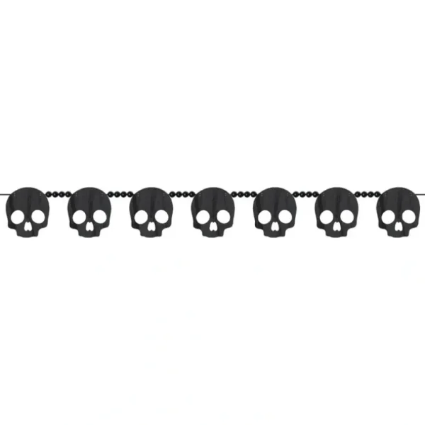 Amscan Halloween Decor - Wood Skull Garland - Little Painter Art | Exploring the Endless Possibilities of Art Cheap