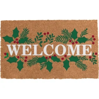 Amscan Holiday Doormat - Welcome Holly - Little Painter Art | Exploring the Endless Possibilities of Art Flash Sale