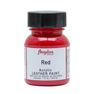 Angelus Acrylic Leather Paint 1oz Red - Little Painter Art | Exploring the Endless Possibilities of Art Online