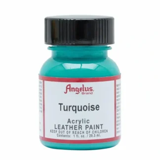Angelus Acrylic Leather Paint 1oz Turquoise - Little Painter Art | Exploring the Endless Possibilities of Art Outlet