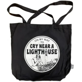 Arcane Bullshit Tote Bag - Cry Near a Lighthouse - Little Painter Art | Exploring the Endless Possibilities of Art Flash Sale