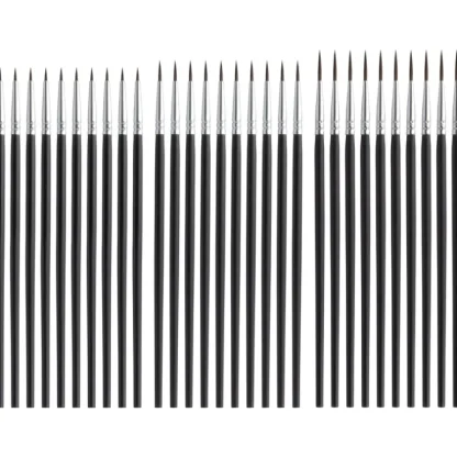 ARTessentials Fine Detail Paint Brushes - Round - Assorted Sizes - Set of 30 - Little Painter Art | Exploring the Endless Possibilities of Art Online