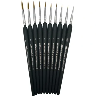 ARTessentials Ultra Fine Tip Artists Brushes - Set of 10 - Little Painter Art | Exploring the Endless Possibilities of Art Hot