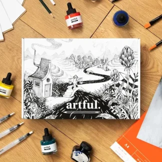Artful: Let's Learn Ink Starter Box - Little Painter Art | Exploring the Endless Possibilities of Art New