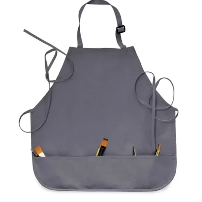 Artist's Apron - Canvas Grey - Little Painter Art | Exploring the Endless Possibilities of Art SINGLE Clearance