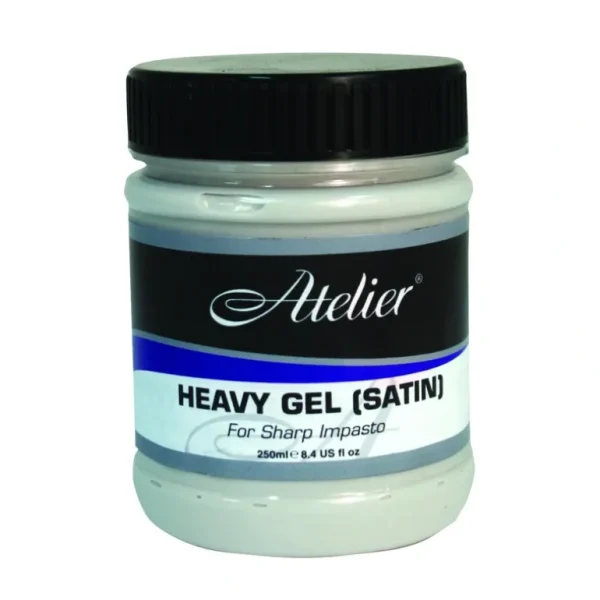 Atelier Acrylic Medium - Heavy Gel Satin - Little Painter Art | Exploring the Endless Possibilities of Art 250ml Hot