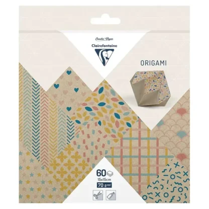 Avenue Mandarine Large Origami Paper Krafty Color 60pack - Little Painter Art | Exploring the Endless Possibilities of Art Store