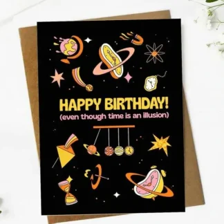 Big Moods Greeting Card - Birthday Illusion - Little Painter Art | Exploring the Endless Possibilities of Art Clearance