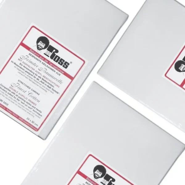 Bob Ross Standard Canvas - Packs of 2 - Little Painter Art | Exploring the Endless Possibilities of Art Best
