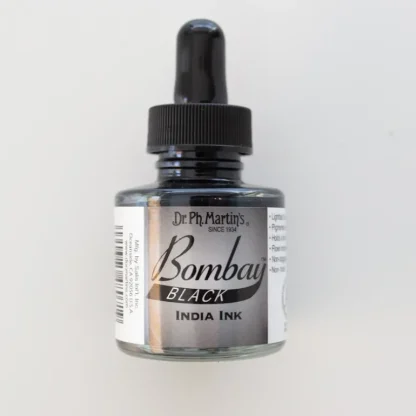 Bombay Ink Dr. Ph. Martin's Black - Little Painter Art | Exploring the Endless Possibilities of Art Best Sale
