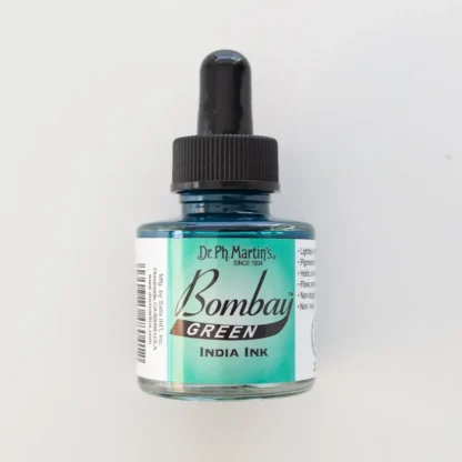 Bombay Ink Dr. Ph. Martin's Green - Little Painter Art | Exploring the Endless Possibilities of Art Online