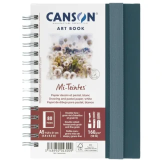 Canson Mi-Teintes Art Book - 160gsm - 40 Sheets - A5 - Little Painter Art | Exploring the Endless Possibilities of Art Best
