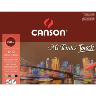 Canson Mi-Teintes Touch Pastel & Multi-Technique Drawing Paper Pads 350gsm 12 Sheets - Little Painter Art | Exploring the Endless Possibilities of Art Discount