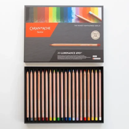 Caran d'Ache Luminance 6901 set 20 - Little Painter Art | Exploring the Endless Possibilities of Art Online