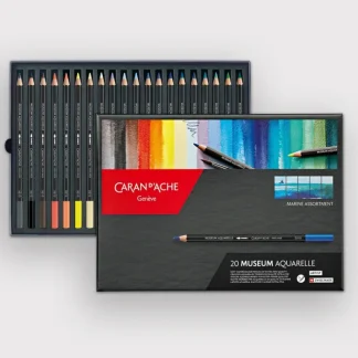 Caran d'Ache Museum Set 20 Marine - Little Painter Art | Exploring the Endless Possibilities of Art Shop
