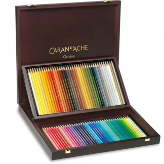 Caran d'Ache Prismalo Pencils - Wooden Box Set of 80 - Little Painter Art | Exploring the Endless Possibilities of Art Store