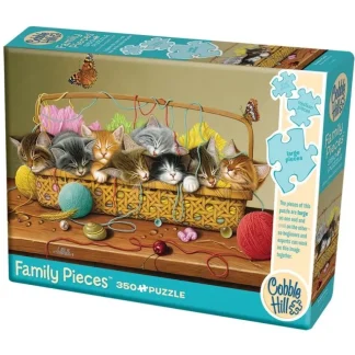 Cobble Hill 350pc Family Puzzle - Basket Case - Little Painter Art | Exploring the Endless Possibilities of Art Cheap