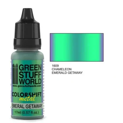 Color Shift Metal Chameleon EMERALD GETAWAY - Little Painter Art | Exploring the Endless Possibilities of Art Discount