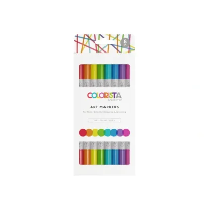 Colorista - Art Marker - Brilliant Hues 8pc - Little Painter Art | Exploring the Endless Possibilities of Art Shop