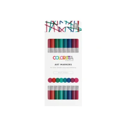 Colorista - Art Marker - Rich Shades 8pc - Little Painter Art | Exploring the Endless Possibilities of Art Best Sale