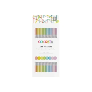 Colorista - Art Marker - Soft Tints 8pc - Little Painter Art | Exploring the Endless Possibilities of Art New