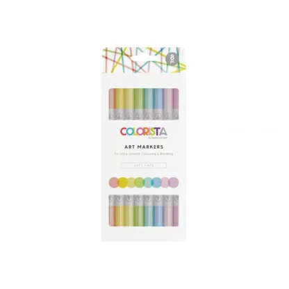 Colorista - Art Marker - Soft Tints 8pc - Little Painter Art | Exploring the Endless Possibilities of Art New