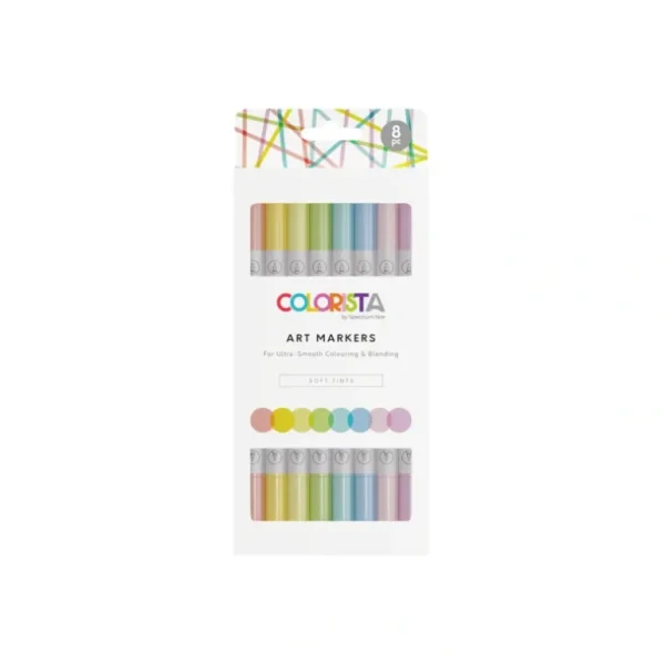 Colorista - Art Marker - Soft Tints 8pc - Little Painter Art | Exploring the Endless Possibilities of Art New