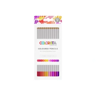 Colorista - Coloured Pencil - Floral Sensation 12pc - Little Painter Art | Exploring the Endless Possibilities of Art Cheap
