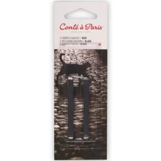 Cont Paris Carrs Sketching Crayon Sticks 2pk Black 2B - Little Painter Art | Exploring the Endless Possibilities of Art Clearance