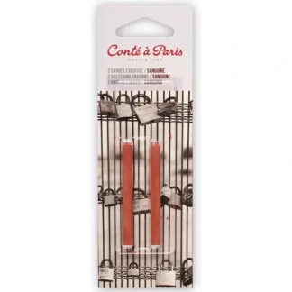 Cont Paris Carrs Sketching Crayon Sticks 2pk Sanguine - Little Painter Art | Exploring the Endless Possibilities of Art New