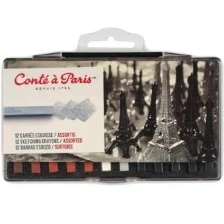 Cont Paris Carrs Sketching Crayon Sticks 12pk Sketching Assortment - Little Painter Art | Exploring the Endless Possibilities of Art Sale