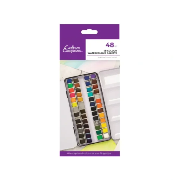 Crafter's Companion - 48 Colour Watercolour Palette - Little Painter Art | Exploring the Endless Possibilities of Art Discount