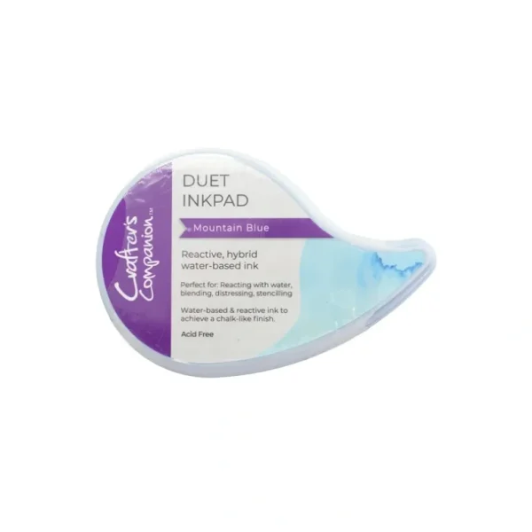 Crafter's Companion - Duet Inkpad Mountain Blue - Little Painter Art | Exploring the Endless Possibilities of Art Online