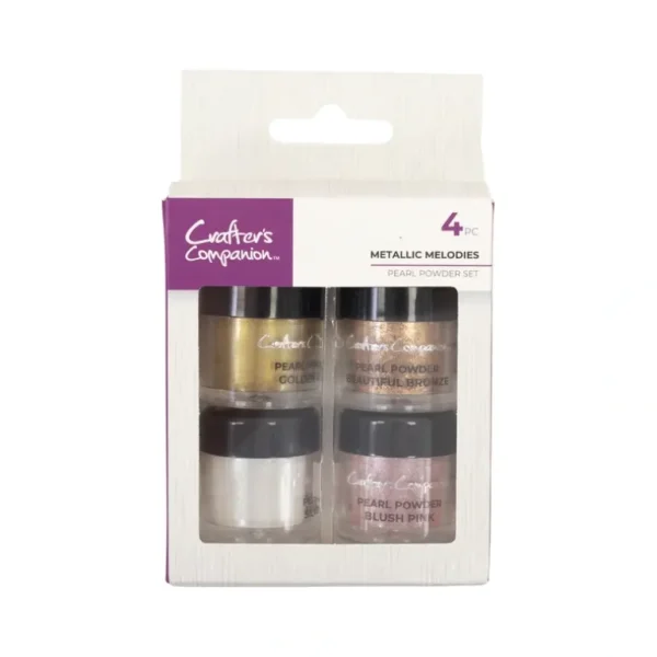 Crafter's Companion - Pearl Powder - Metallic Melodies 4pc - Little Painter Art | Exploring the Endless Possibilities of Art Best Sale