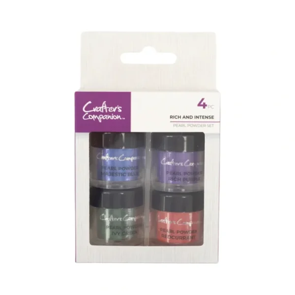 Crafter's Companion - Pearl Powder - Rich and Intense 4pc - Little Painter Art | Exploring the Endless Possibilities of Art Clearance