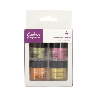 Crafter's Companion - Pearl Powder - Shimmering Garden 4pc - Little Painter Art | Exploring the Endless Possibilities of Art Store