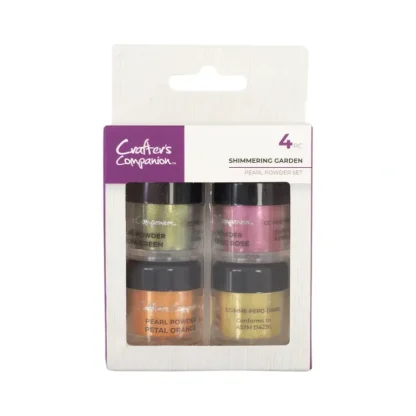 Crafter's Companion - Pearl Powder - Shimmering Garden 4pc - Little Painter Art | Exploring the Endless Possibilities of Art Store