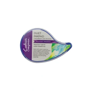 Crafter's Companion Duet ColourBloom Shimmer Inkpad - Mountain Meadow - Little Painter Art | Exploring the Endless Possibilities of Art Cheap