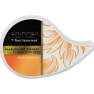 Crafter's Companion Gold Shimmer Inkpad - Peach Terracotta - Little Painter Art | Exploring the Endless Possibilities of Art Cheap
