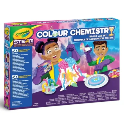 Crayola Tie Dye Colour Chemistry Kit - Little Painter Art | Exploring the Endless Possibilities of Art Cheap