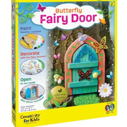 Creativity for Kids Butterfly Fairy Door - Little Painter Art | Exploring the Endless Possibilities of Art Shop