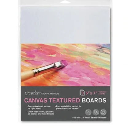 Crescent Canvas Board 5"x7" Medium Weight 3pk - Little Painter Art | Exploring the Endless Possibilities of Art Cheap