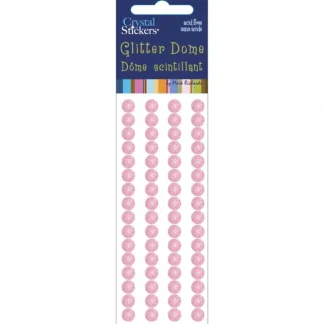 Crystal Stickers Glitter Domes - Pink - Little Painter Art | Exploring the Endless Possibilities of Art Shop