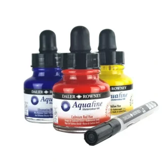 Daler-Rowney Aquafine Watercolour Ink Set - Little Painter Art | Exploring the Endless Possibilities of Art Cheap