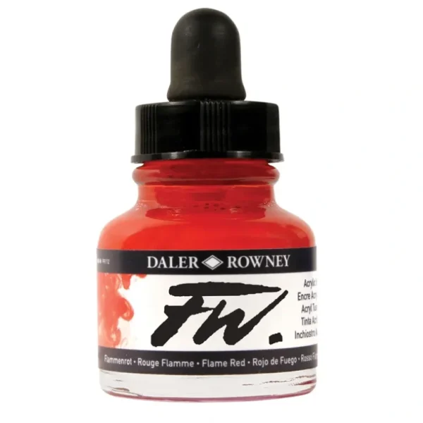 Daler-Rowney FW Artists Ink Individual Colours - 29.5ml Bottles - Little Painter Art | Exploring the Endless Possibilities of Art Discount